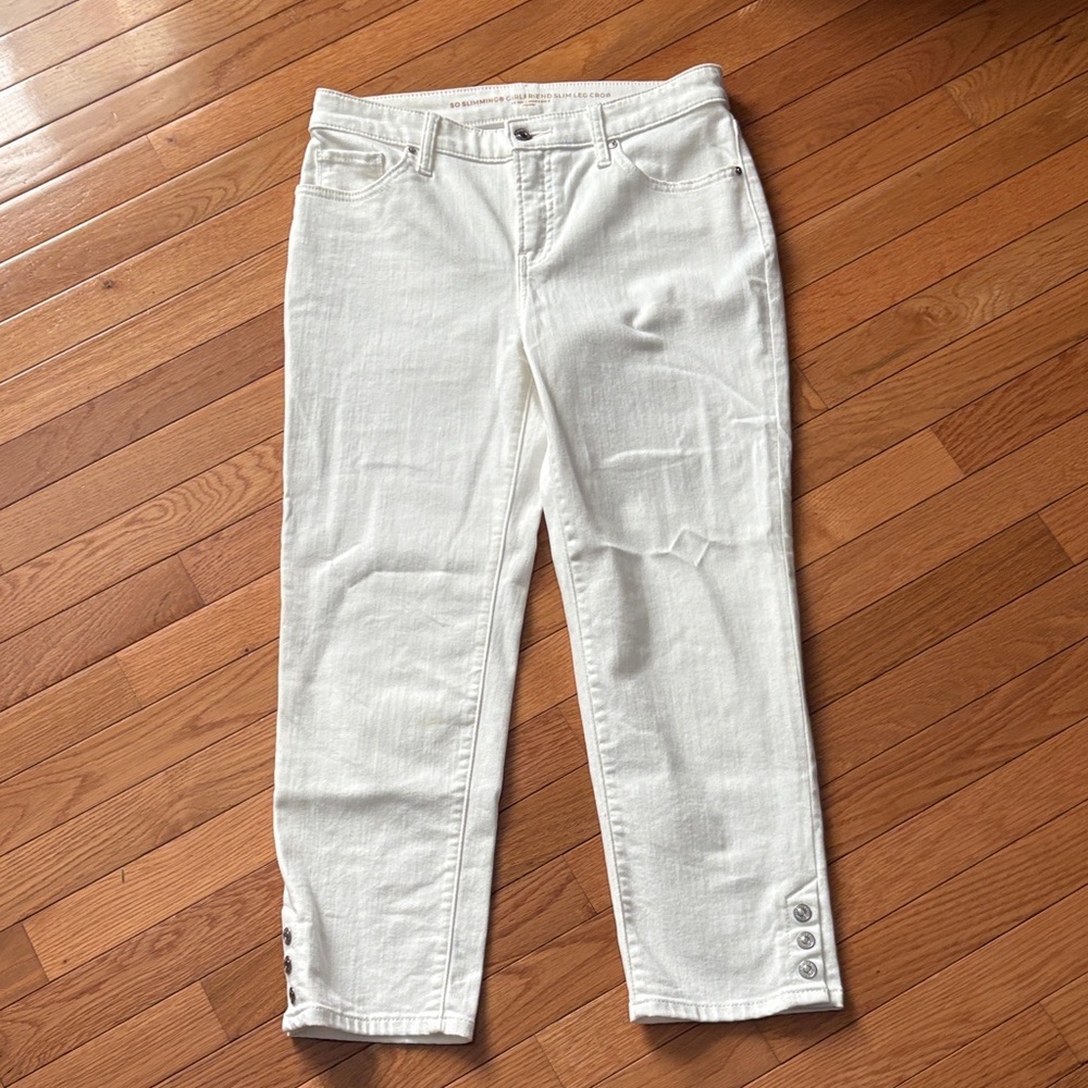 Chico's White Capris